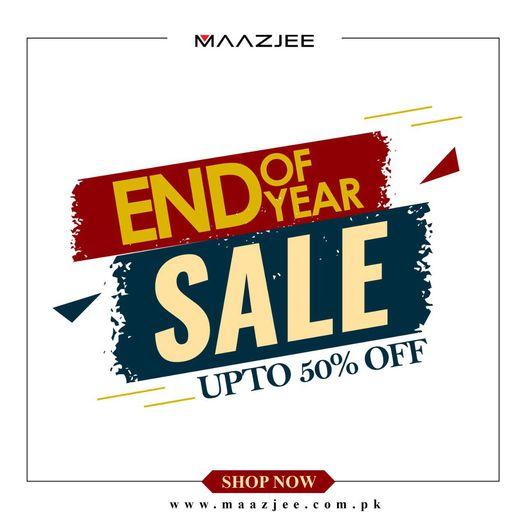 Maazjee Year End Sale! Upto 50 off on winter stock, from 21st Dec 2022
